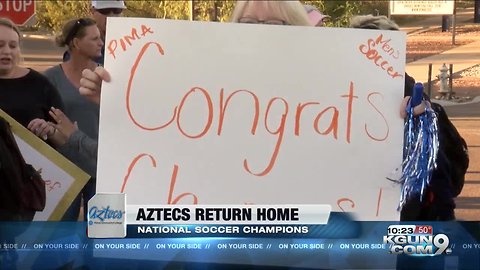 Pima Soccer returns home as national champions