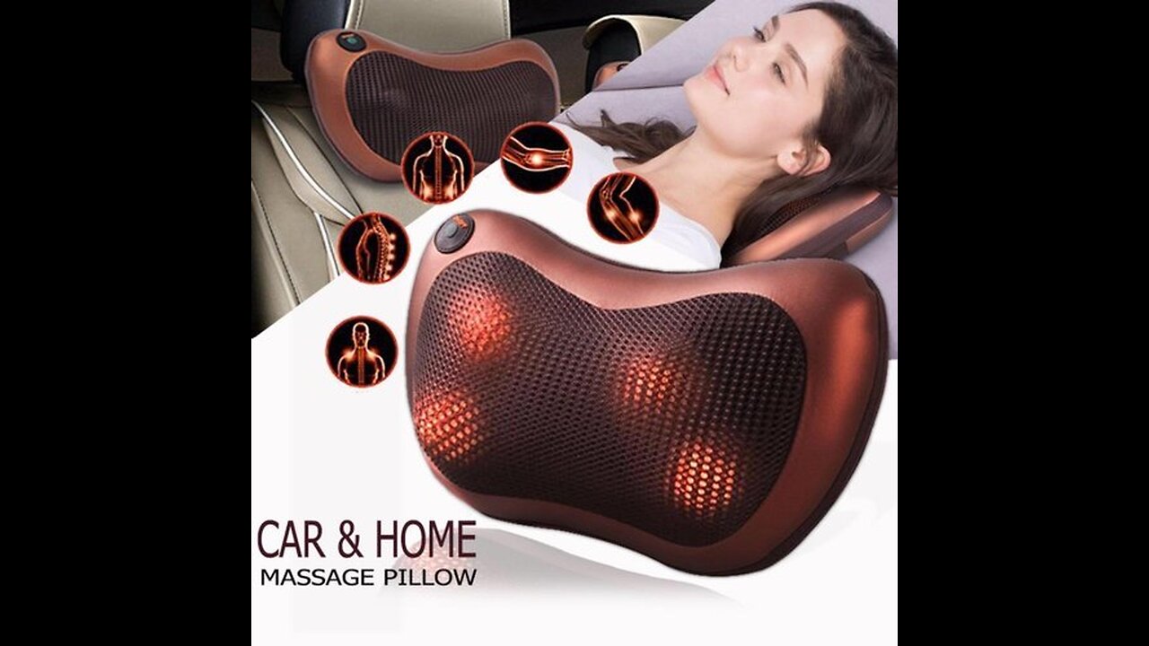 Pillow Massager - Relax & Relieve Stress On The Go!