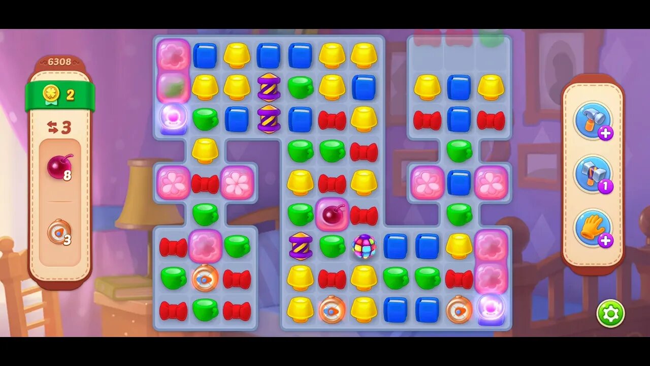 Playrix Homescapes Gameplay Walkthrough Level 6308