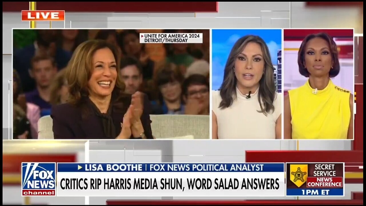 Lisa Boothe: Kamala Is Trying To Do The Teleprompter Strategy