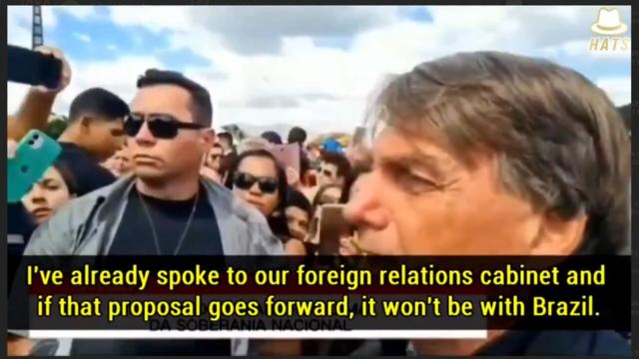 Brazil | President Bolsonaro REJECTS the WHO Plandemic tTreaty