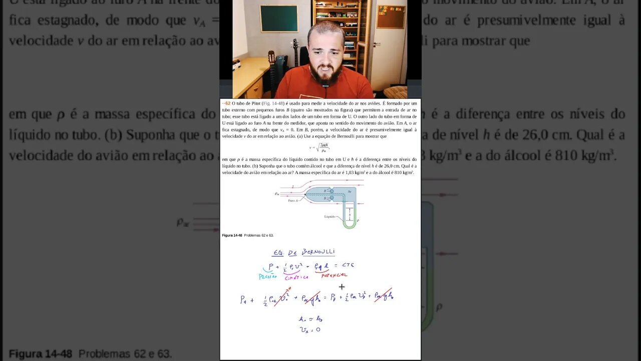 Tubo de Pitot [Problema em 1 min ou menos]