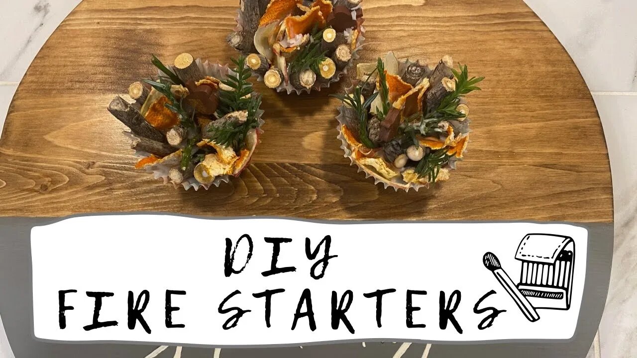 DIY Fire Starters | CHRISTMAS GIFT IDEA