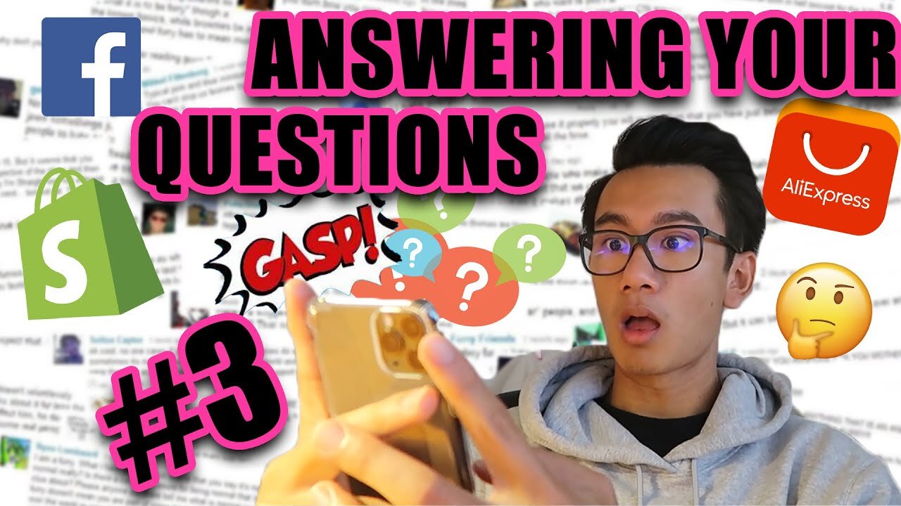 Answering All Shopify Droppshipping Comments Questions Week #3!