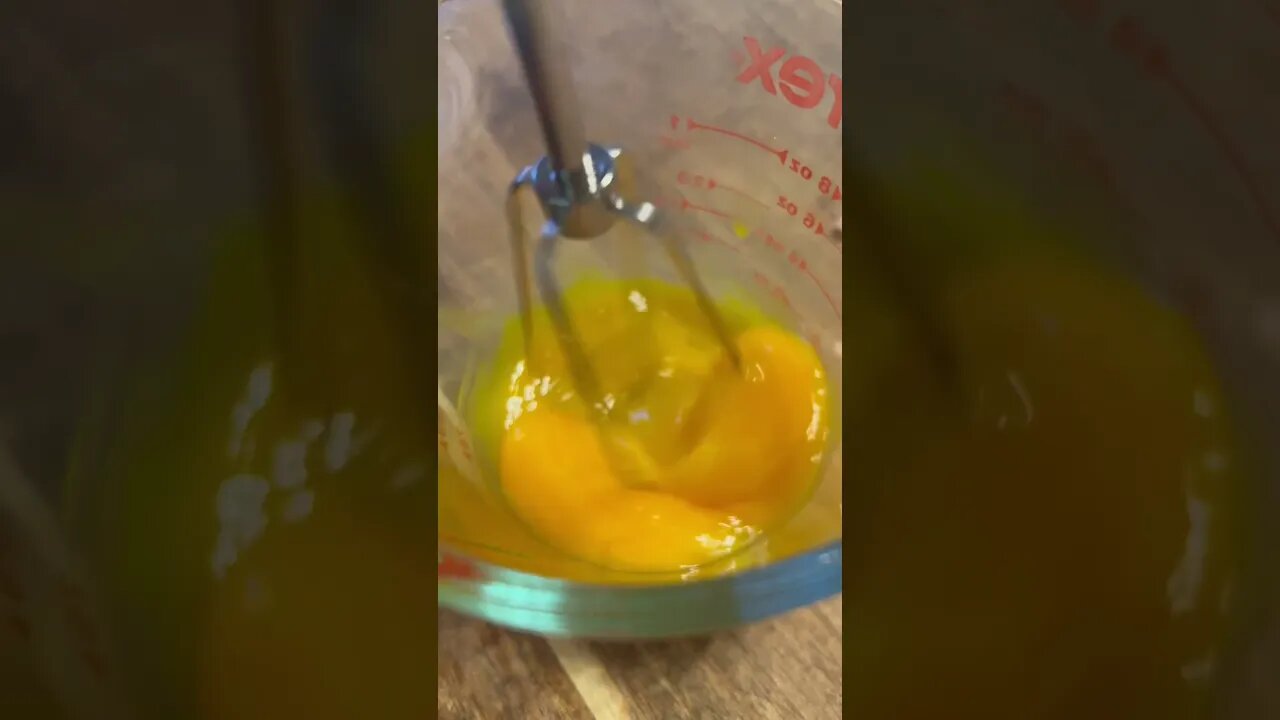 Whipped Egg Yolks for Omelet: Egg Recipes #shorts #food
