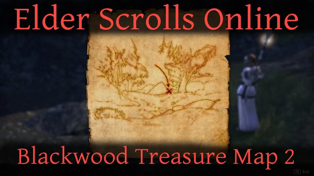 Blackwood Treasure Map 2 [Elder Scrolls Online] ESO