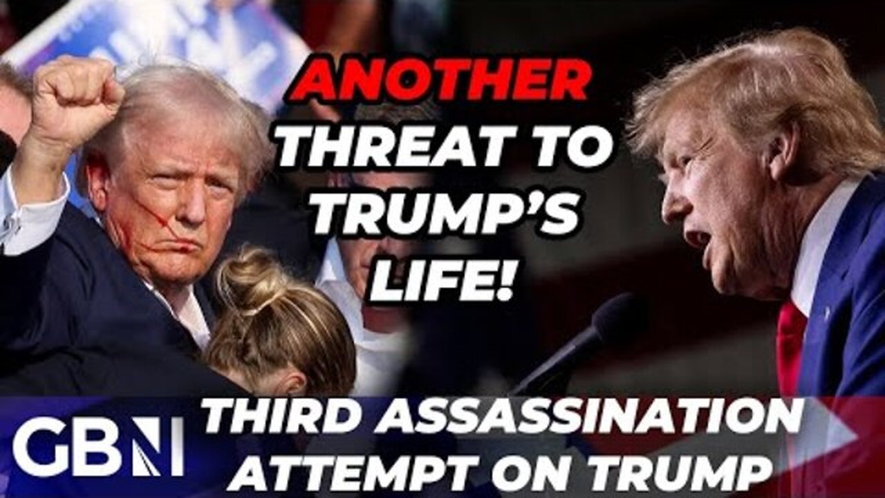 BREAKING: Donald Trump in THIRD assassination scare as would-be killer apprehended by police