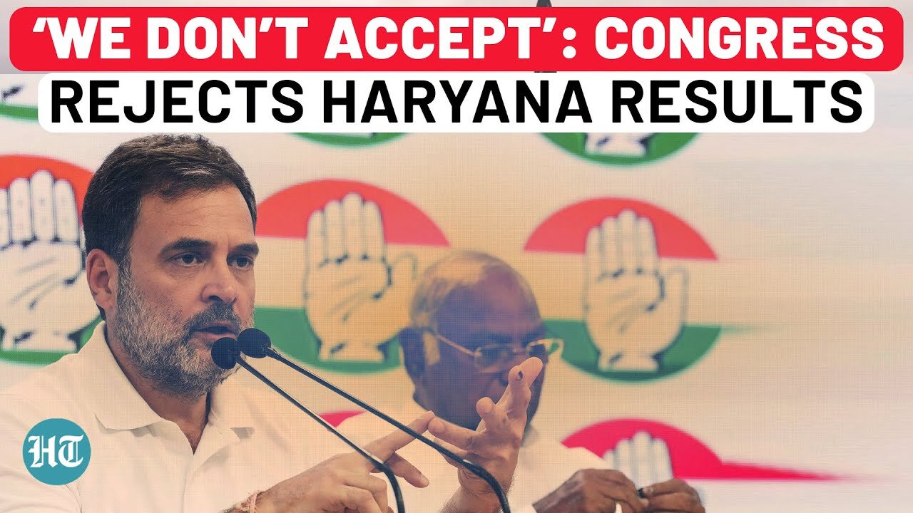 Congress Rejects Haryana Election Results, Cries EVM Conspiracy After Big Upset By BJP _Hooda _Saini