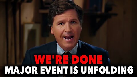 Tucker Carlson's SHOCKWAVE Announcement: The Truth They Hoped to Hide!