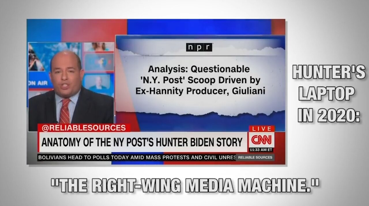 Brian Stelter Flip Flops On Hunter Biden Story