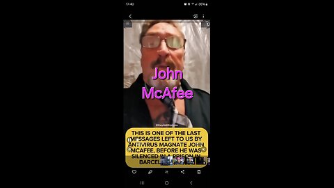 John McAfee & COS