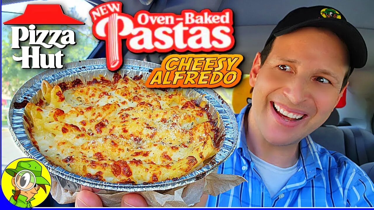 Pizza Hut® 🍕 OVEN-BAKED PASTAS Review ♨️🍝 Cheesy Alfredo 🧀⚪ | Peep THIS Out! 🕵️‍♂️