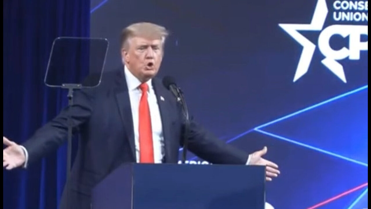 President Trump Dropping Serious Truth Bombs at CPAC