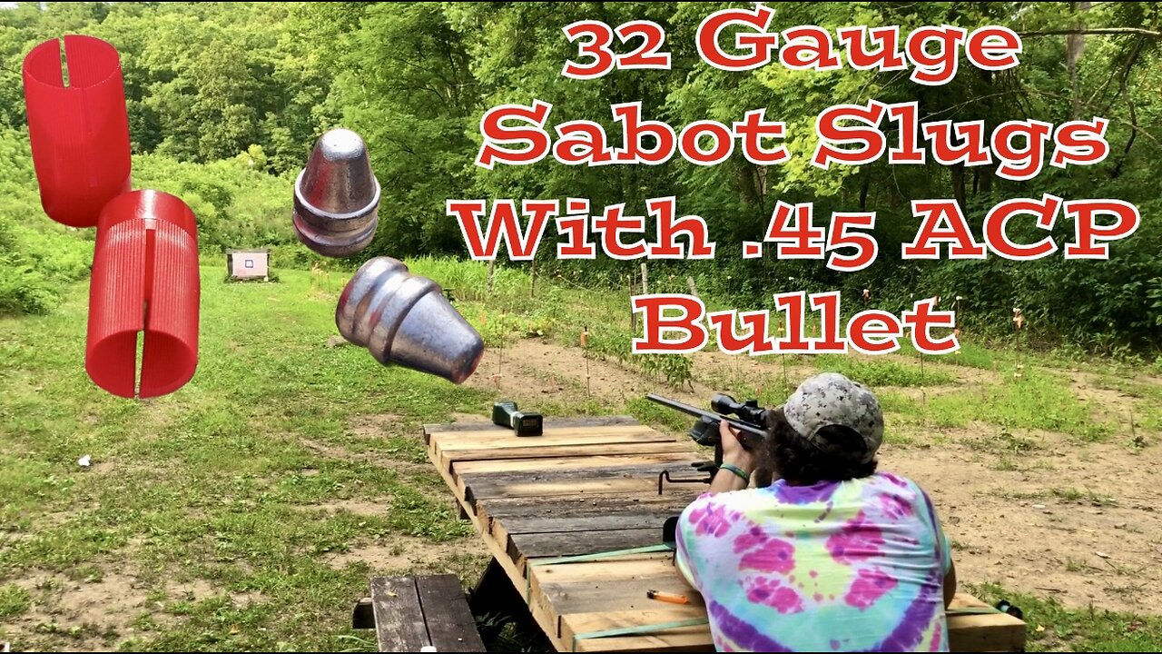 H&R 32 Gauge Special - .45 ACP 185 Grain Sabot Slugs Range Testing