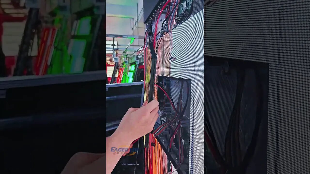 Excellent quality LED modules.#shorts #ledscreen #eagerled #leddisplay #led