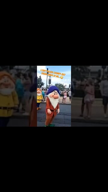Well Never Thought Grumpy Would Throw Shade At Me... Disney's Festival Of Fantasy Parade