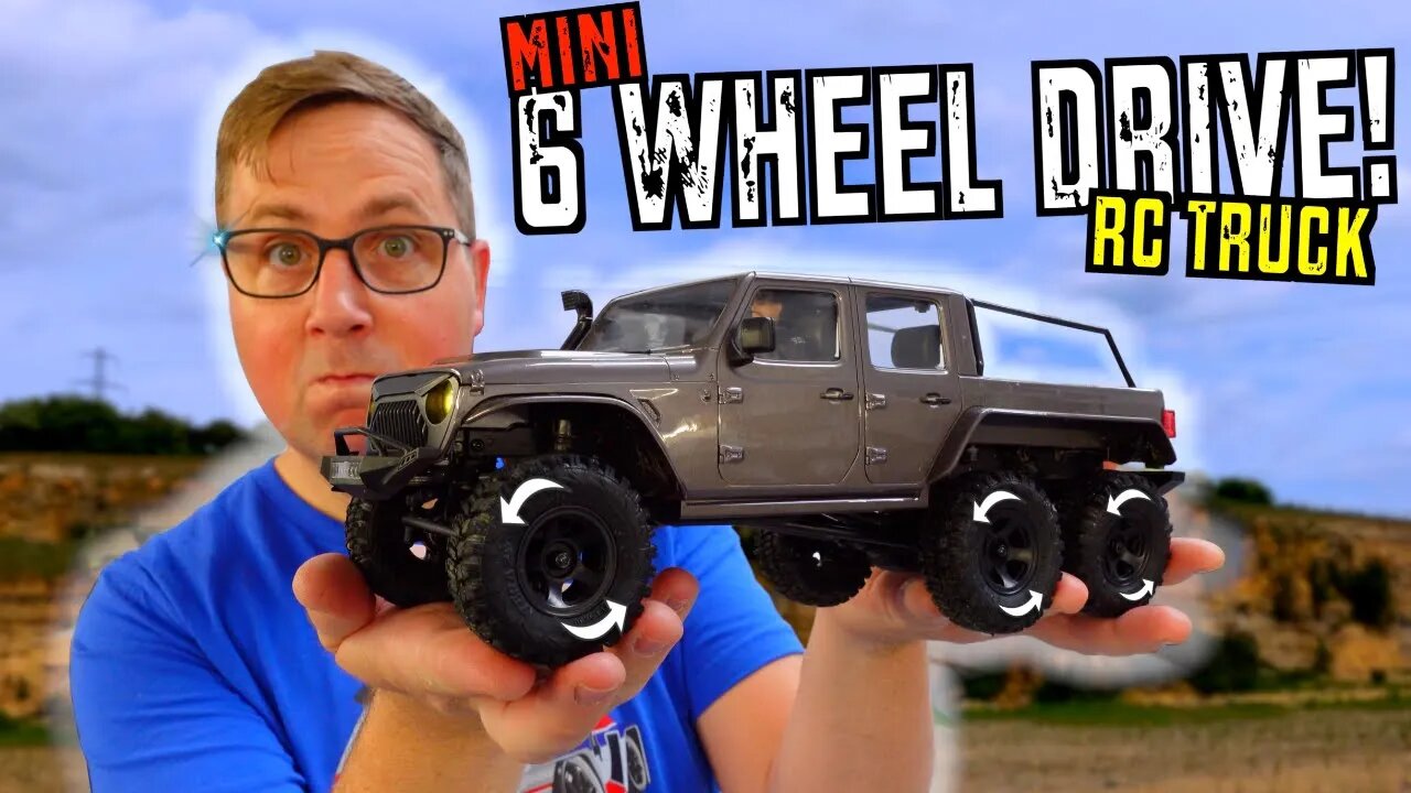 Mine has a Driver! 6x6 Mini [Hardbody] RC Crawler - RocHobby Cheyenne