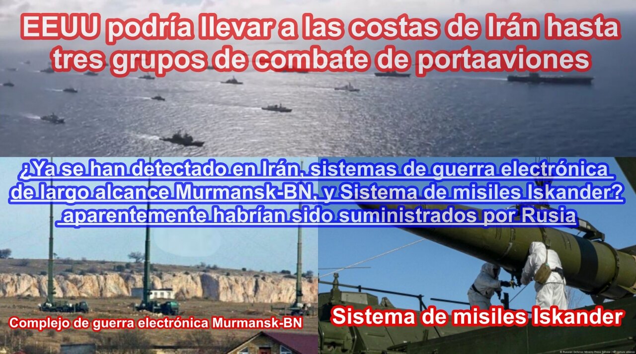 ¿Ha entregado Rusia a Irán sistemas de EW MurmanskBN de largo alcance y Sistema de misiles Iskander?