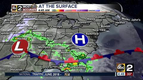Dry today, Snow, Sleet and Rain Tomorrow