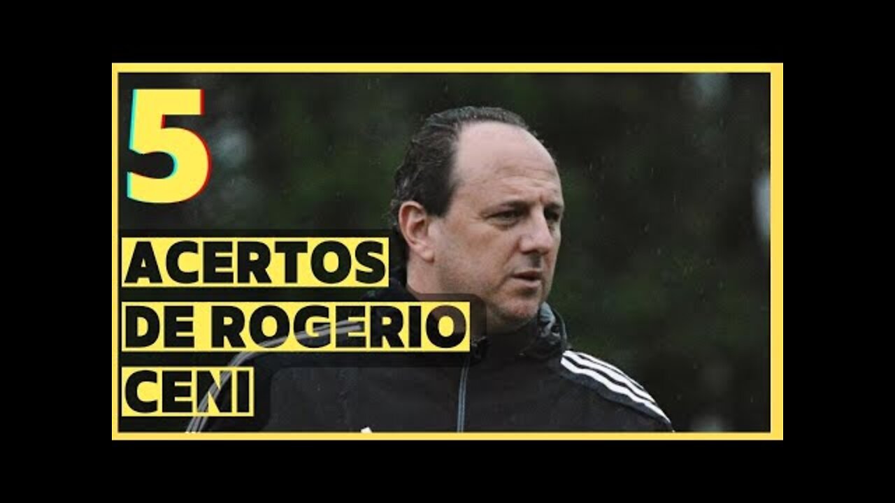 ⚽ [REVELOU SEGREDO!] - JORNALISTA CRAVA OS 5 ACERTOS QUE ROGÉRIO CENI TEM A FRENTE DO TRICOLOR!