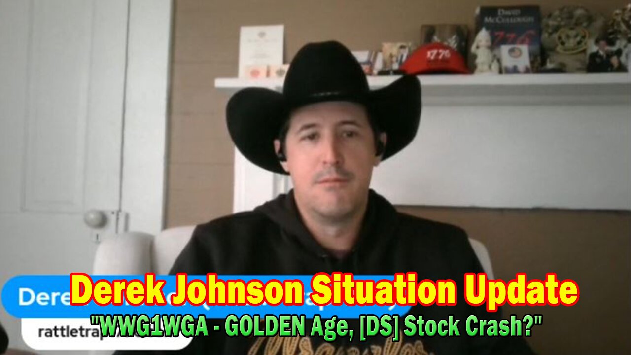 Derek Johnson Situation Update 09.26.24: "WWG1WGA - GOLDEN Age, [DS] Stock Crash?"