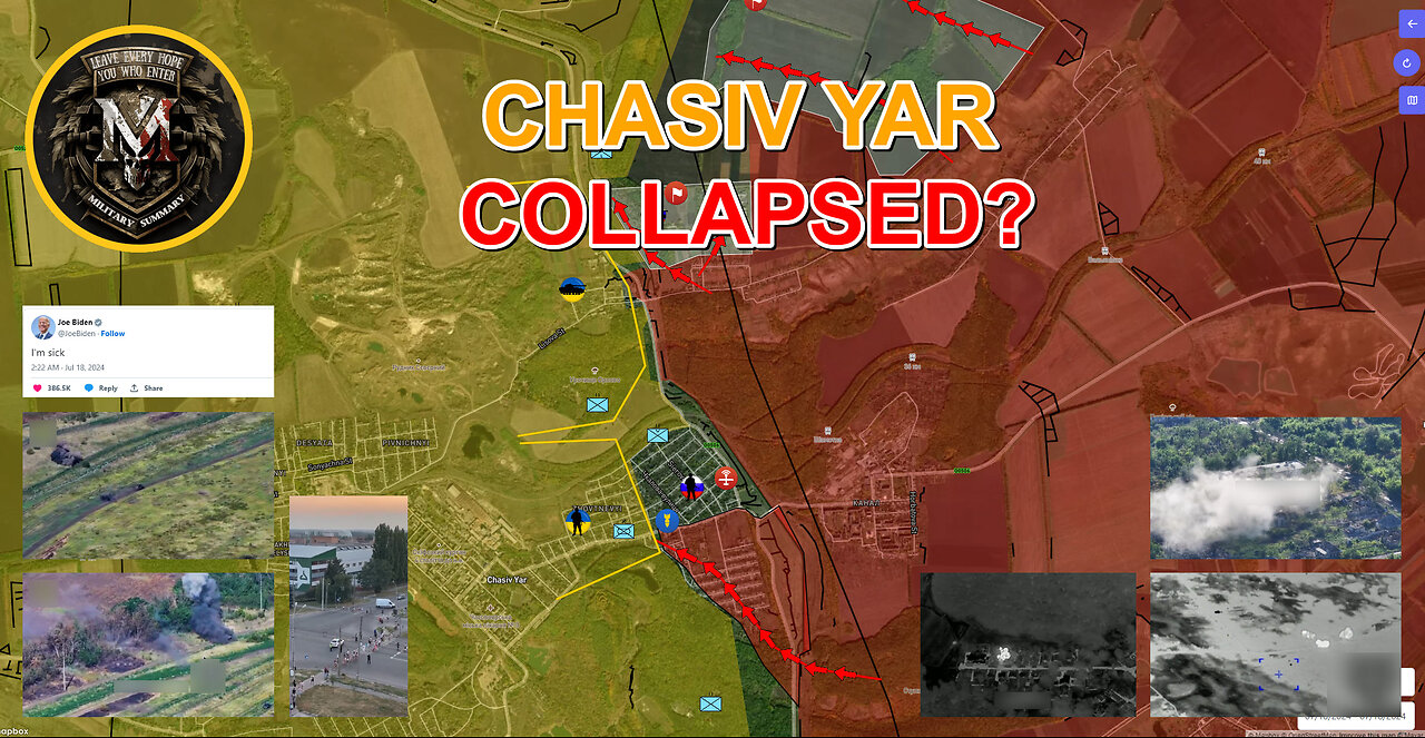 Russians Attacked Settlements In The Sumy Region⚔️The Crisis Is Growing. Military Summary 2024.07.18