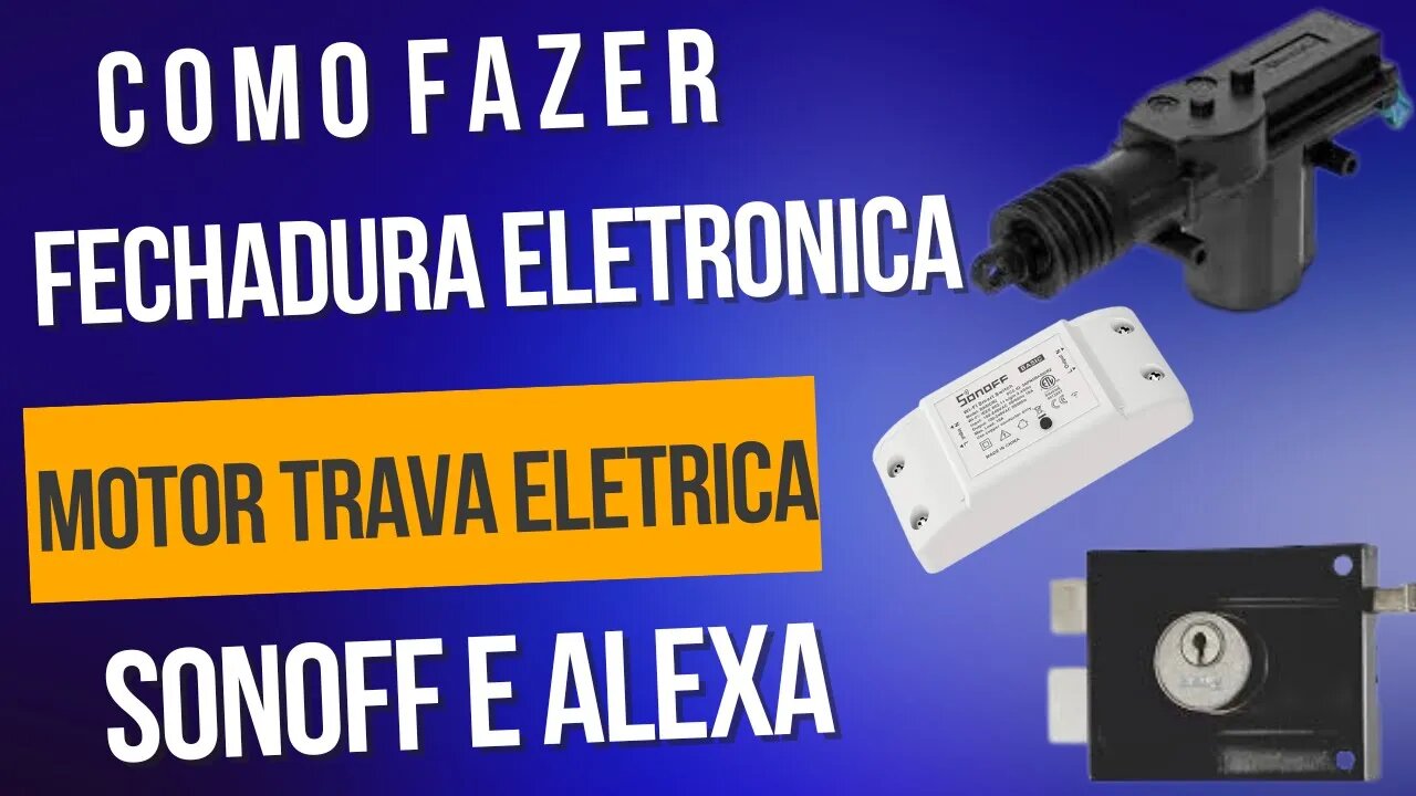 Fechadura Eletronica com motor trava eletrica porta de carro
