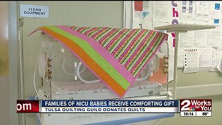 Families of NICU babies receive comforting gifts