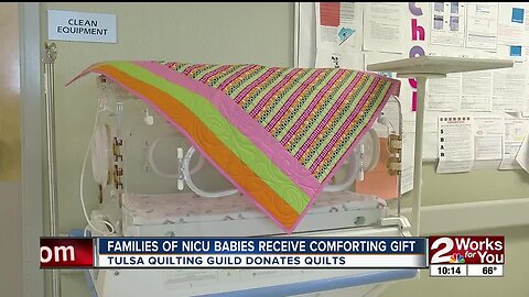 Families of NICU babies receive comforting gifts