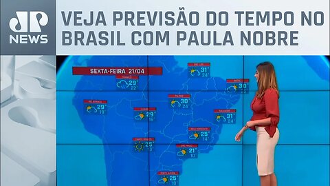 Ar frio e seco predomina na metade Sul do Brasil nesta sexta (21)
