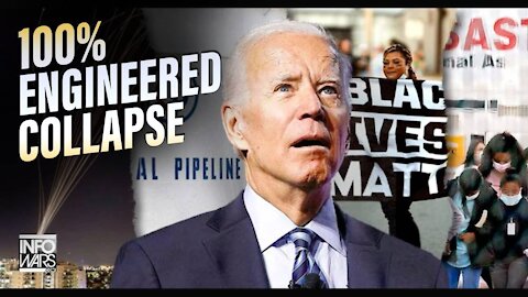 Pipeline Inspector Calls In to The Alex Jones Show- 'It's 100% Engineered Collapse'