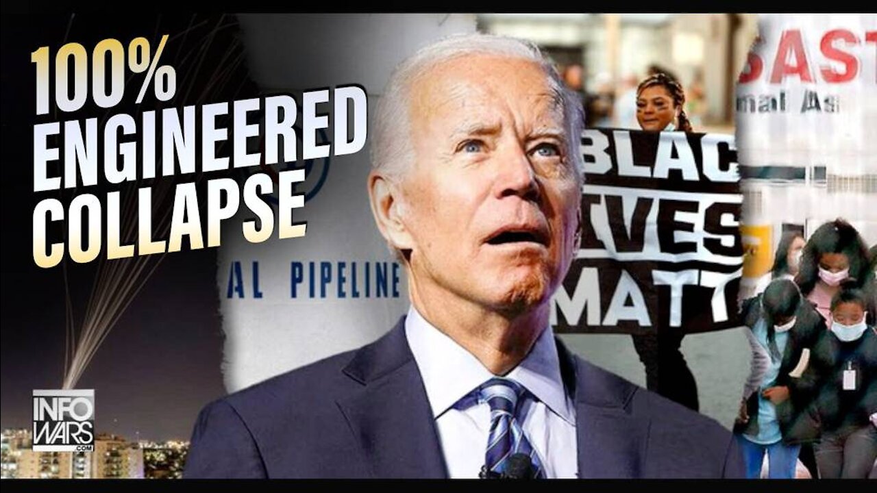 Pipeline Inspector Calls In to The Alex Jones Show- 'It's 100% Engineered Collapse'