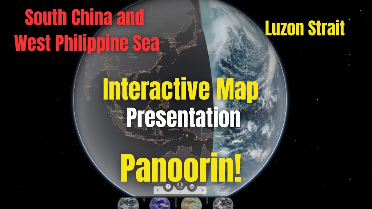 Luzon Strait at Pagudpud Kritikal na Area sa Interactive Map Version