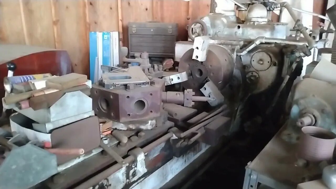 Shop tour. Guess I need to start yelling or swallow the microphone