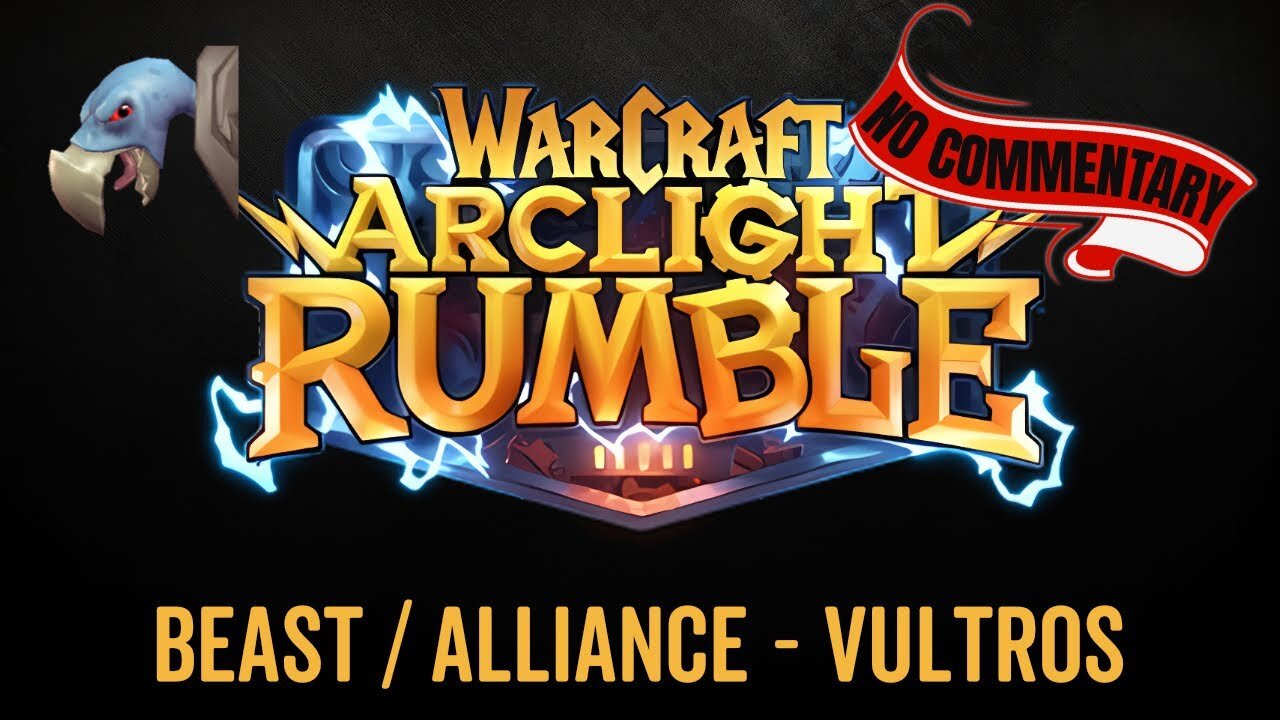 WarCraft Rumble - No Commentary Gameplay - Beast / Alliance - Vultros