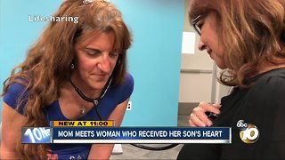 South Bay mom meets woman who received her son's heart