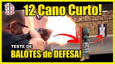 Calibre 12 de cano curto com munições que eu nem sabia que existiam!!!