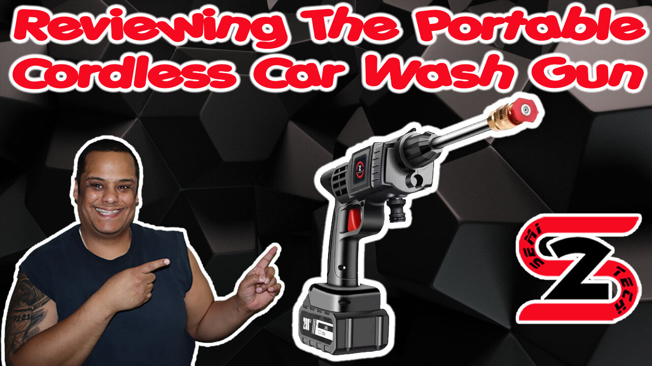 Reviewing The Portable Cordless Car Wash Gun