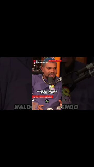 NALDO BENNY SOBRE WILL SMITH #shorts #naldo #naldobenny #willsmith #cortesdepodcast