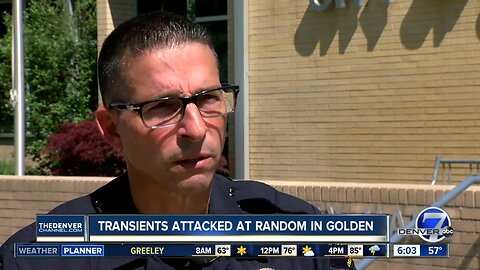 Transients attacked at random in Golden
