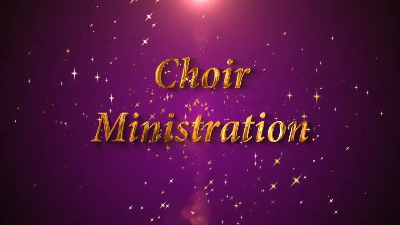 Choir Ministration by elijagod