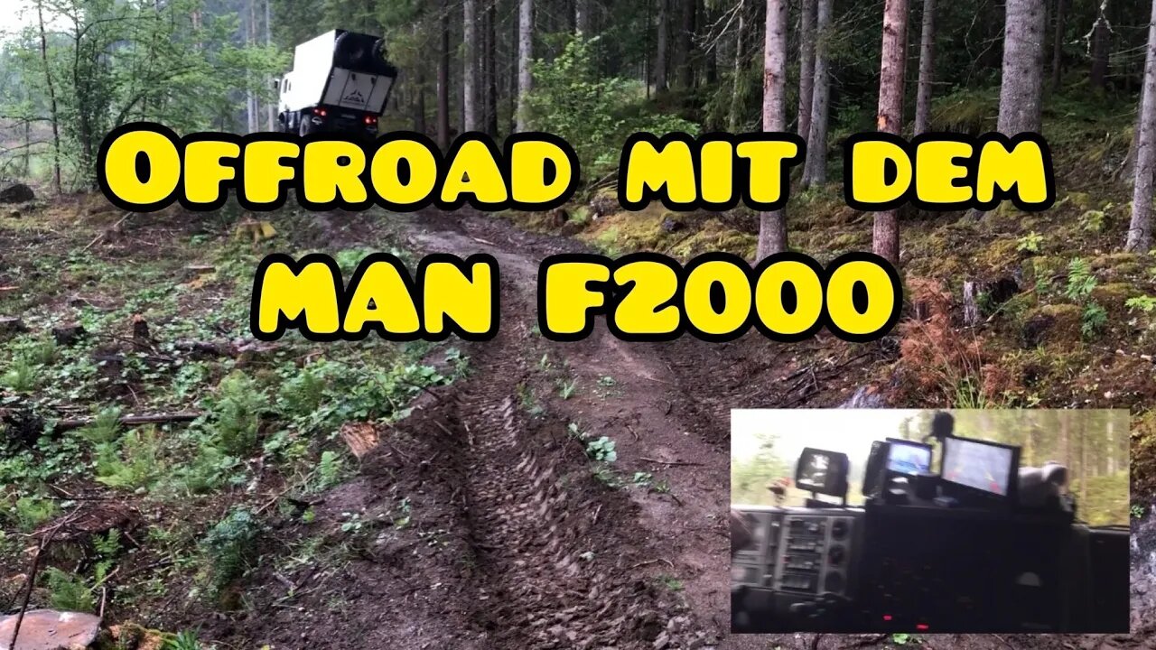 Offroad mit dem MAN F2000