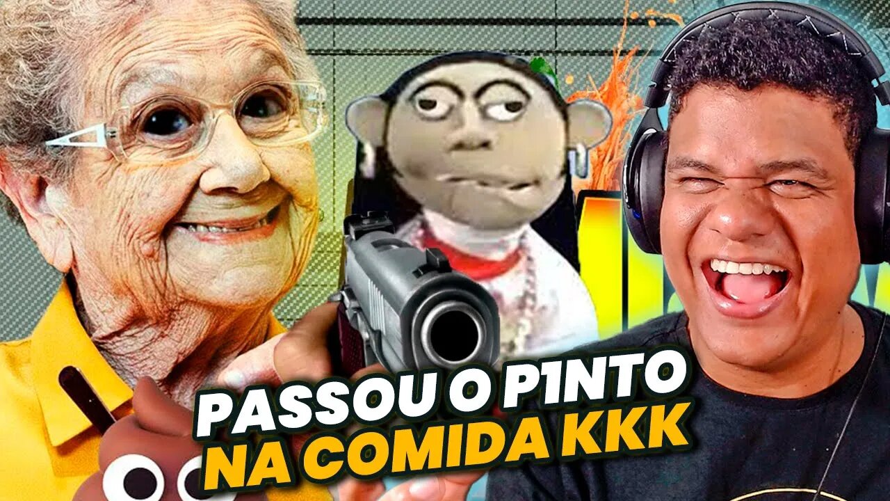 REAGINDO a PALMIRINHA VÊ GUINHO ESFREGAR OS GENIT4IS NA COMIDA | React Anime Pro