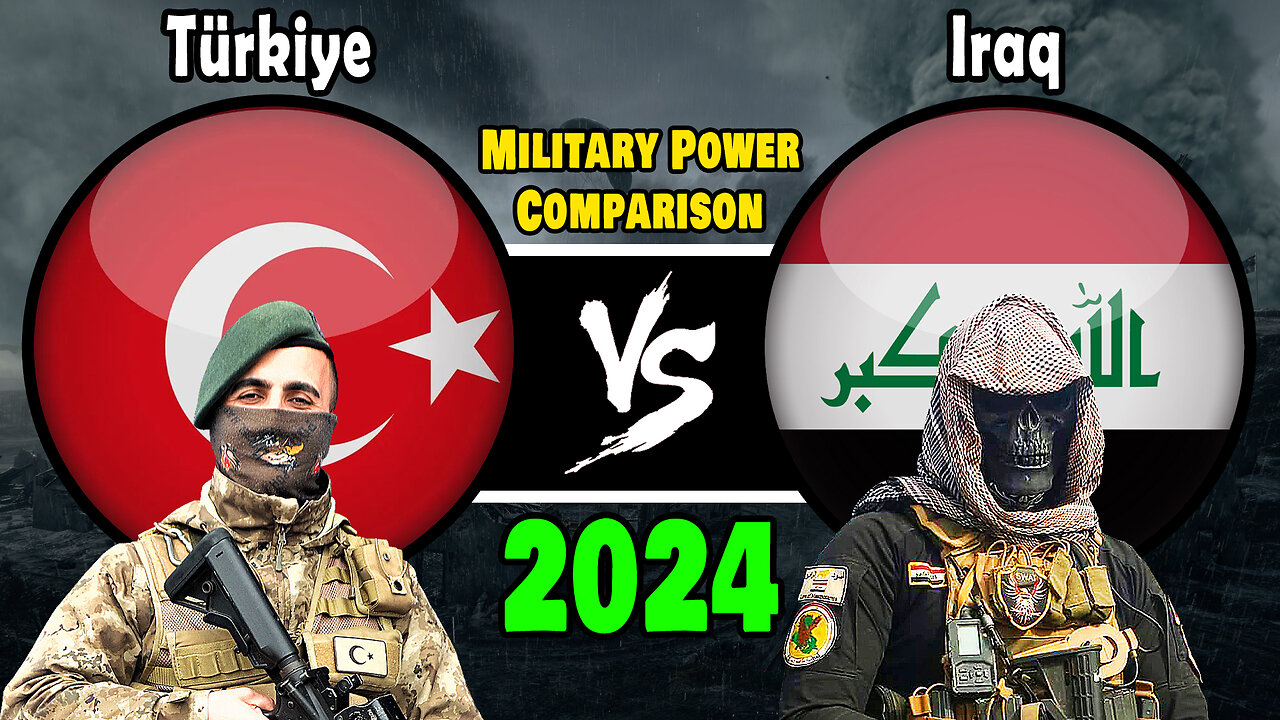 Türkiye vs Iraq Military Power Comparison 2024 | Iraq vs Türkiye Military Power 2024