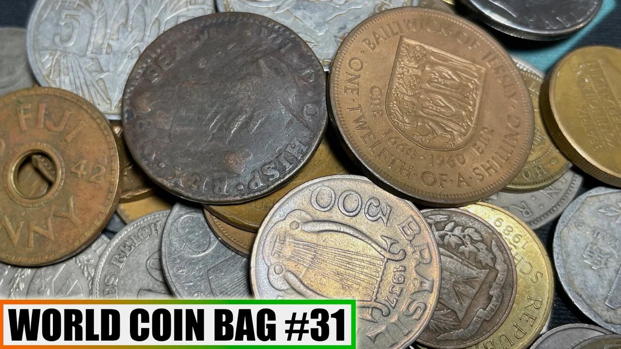 200+ Year Old COPPER & Great History UNVEILED In 1/2 Pound World Coin Loot Bag - Bag #31