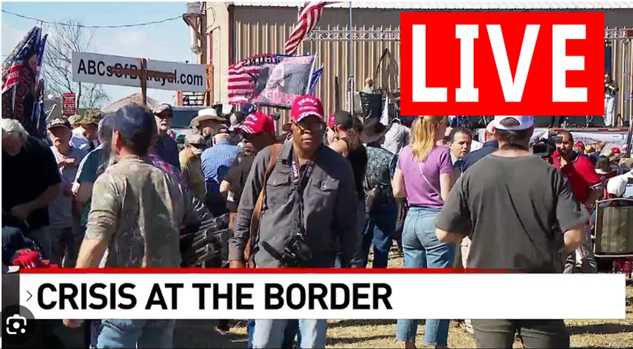 LIVE. Governors at Eagle Pass, trucker convoy protest on border National Guard