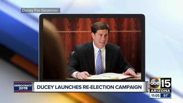 Governor Ducey launches re-election campaign