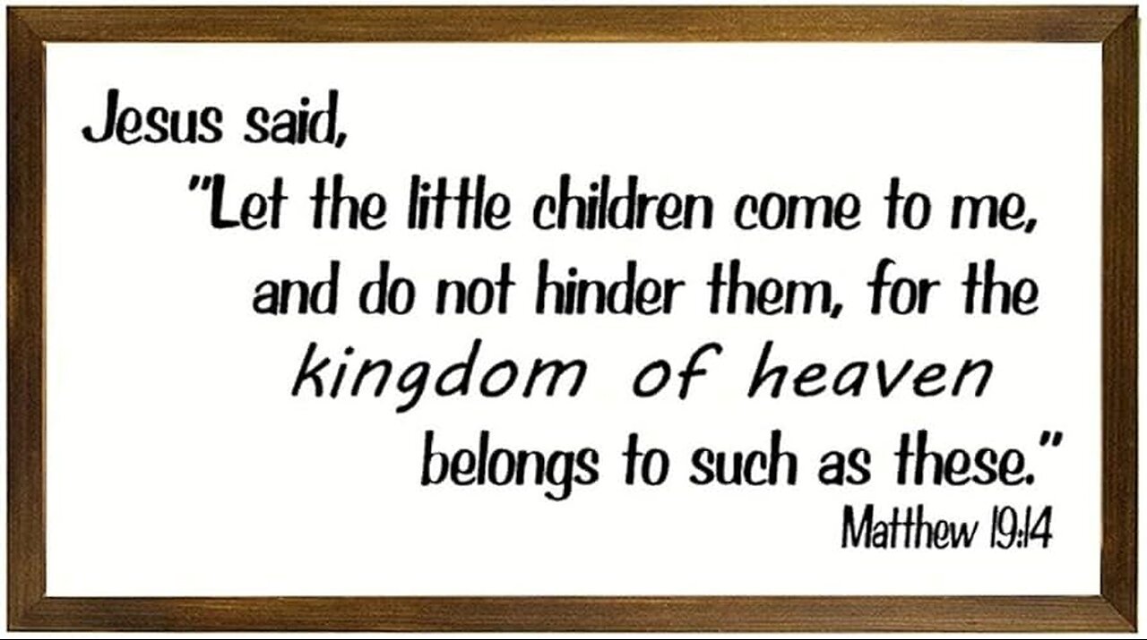 Pastor John MacArthur | “Let the little children come unto me. Matt 19:14 #bibleverse