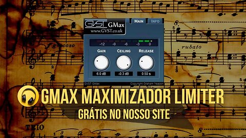 Vst Plugin Grátis Gmax Limiter - Produção Musical