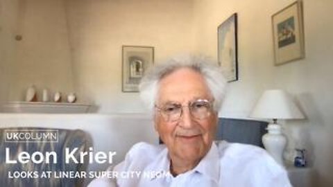 Léon Krier looks at linear super-city Neom